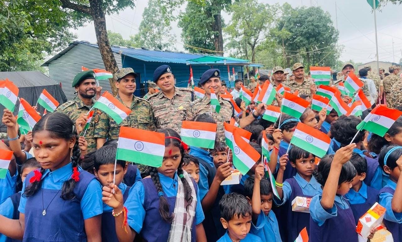 For the First Time Since Independence, Tricolour Flutters in 29 Bastar Villages