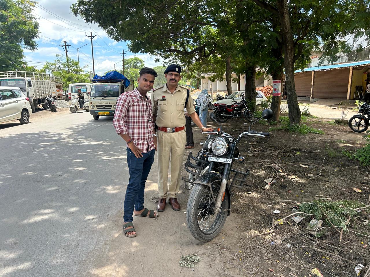 कोरबा यातायात पुलिस की मॉडिफाई साइलेंसर पर बड़ी कार्रवाई, 121 प्रकरणों में वसूला गया 3,32,500 रुपये समन शुल्क