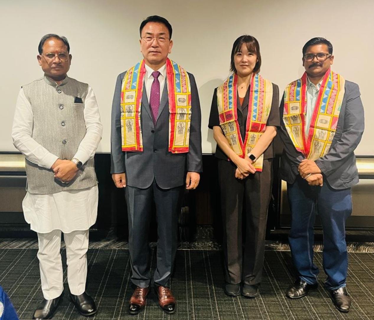CM Vishnu Deo Sai Invites South Korea’s ModernTech Corp. and UNECORAIL to Invest in Chhattisgarh