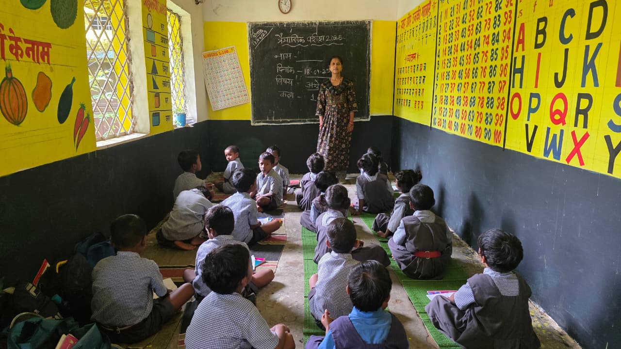 नानदमाली शाला में शिक्षक पदस्थापना से बच्चों की शिक्षा गुणवत्ता में आई सुधार