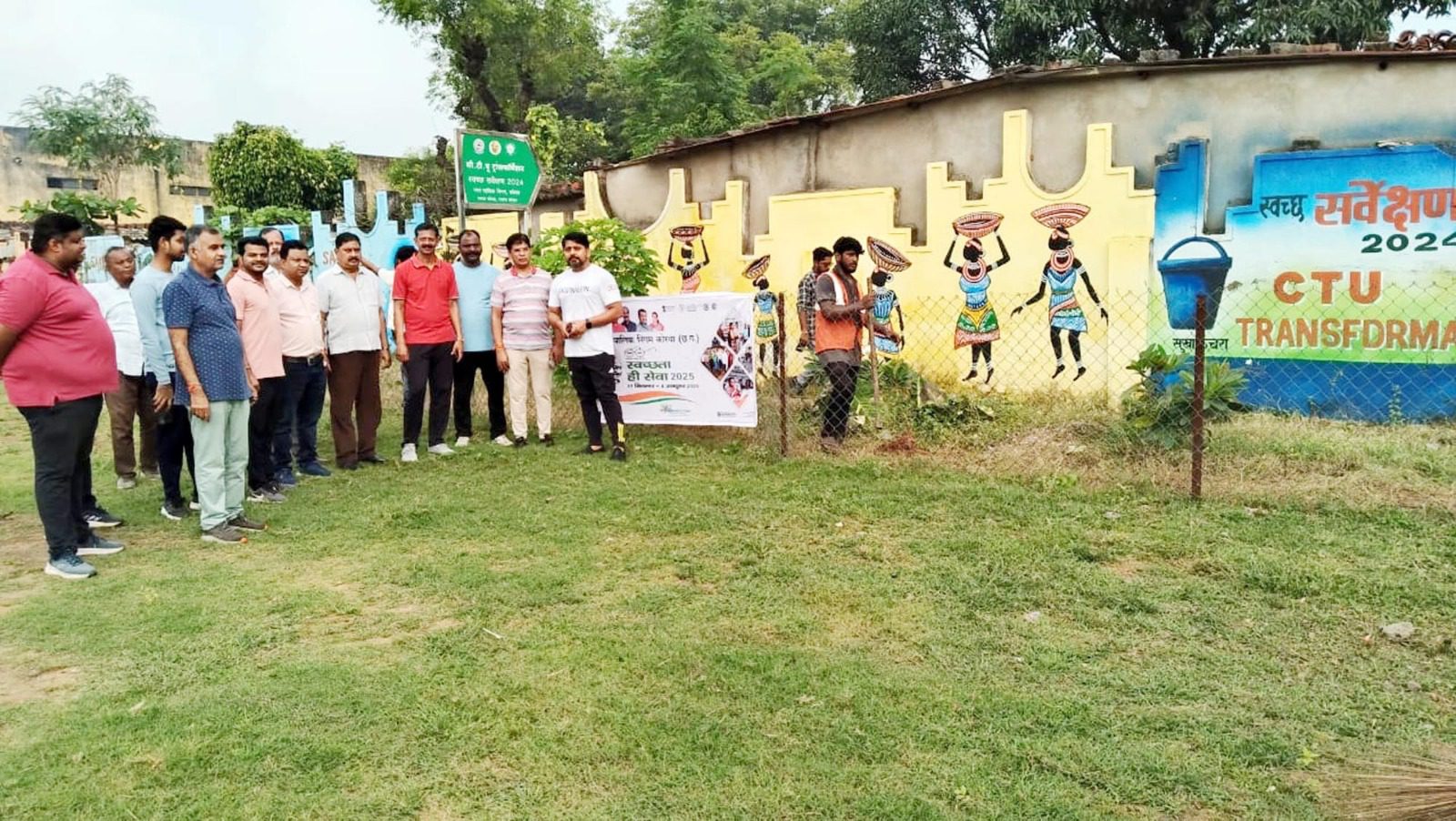 स्वच्छता ही सेवा अभियान : कोरबा में स्वच्छता लक्षित इकाईयों में चलाया गया स्वच्छता अभियान