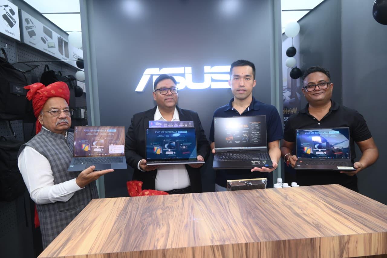 रीफर्बिश्ड पीसी के लिए रायपुर में एसुस इंडिया का ‘सिलेक्ट स्टोर’ लॉन्च