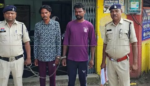 देवारपारा में रायपुर पुलिस की रेड, गांजा के साथ 2 आरोपी गिरफ्तार…