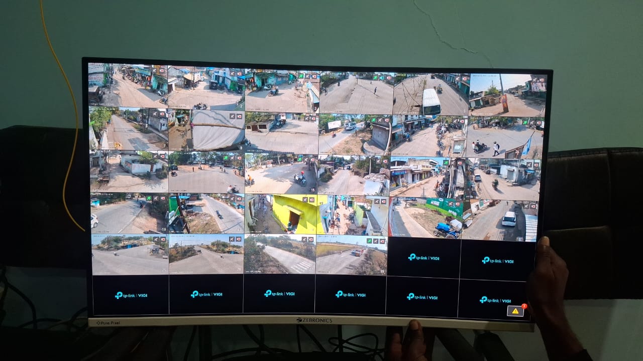 सारागांव क्षेत्र हाईटेक निगरानी से हुआ सुरक्षित, 32 सीसीटीवी कैमरे लगाए गए…