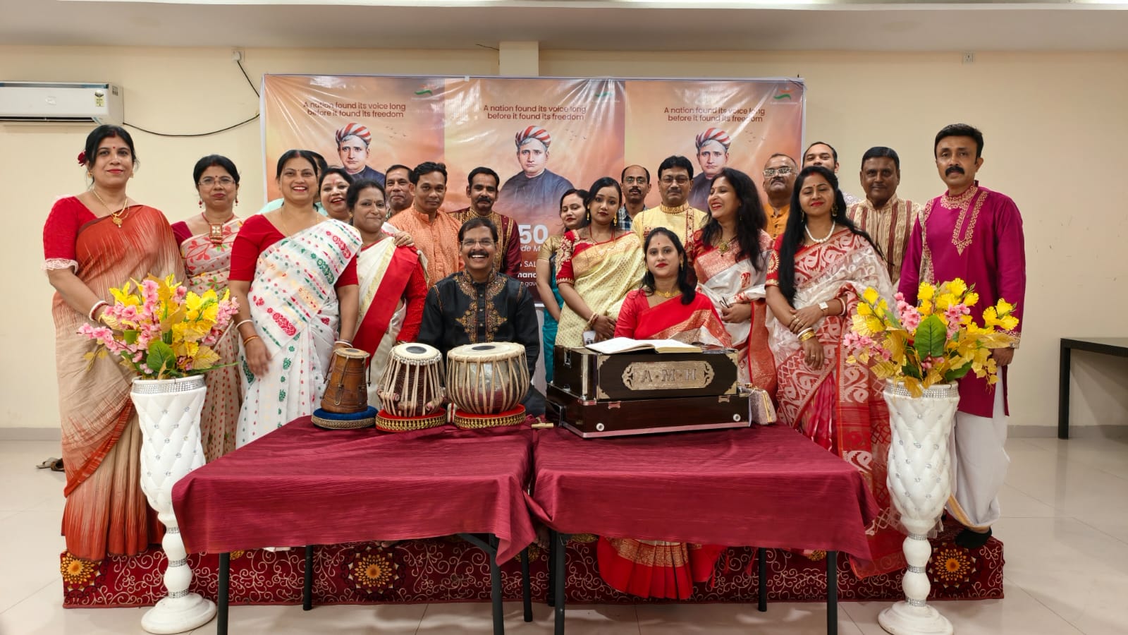 Korba Bang Society Marks 150 Years of “Vande Mataram” with Grand Collective Singing Event