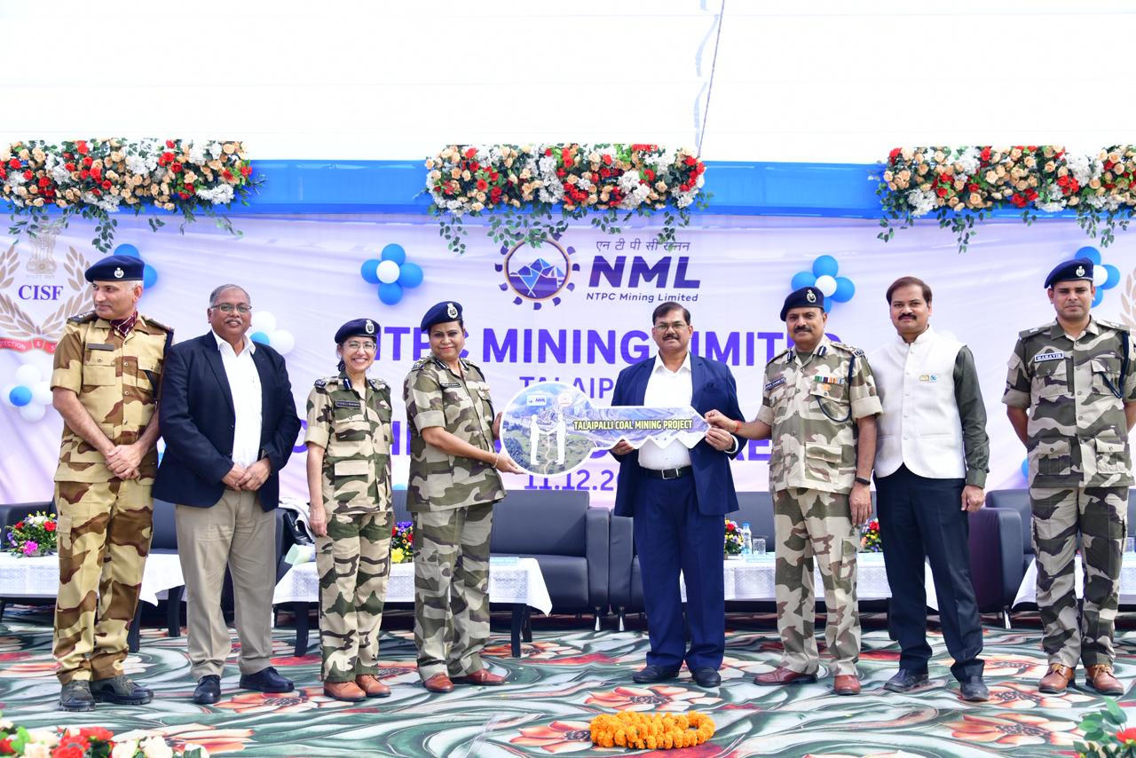 Formal Deployment of CISF Begins at NTPC Talaipalli Coal Mining Project