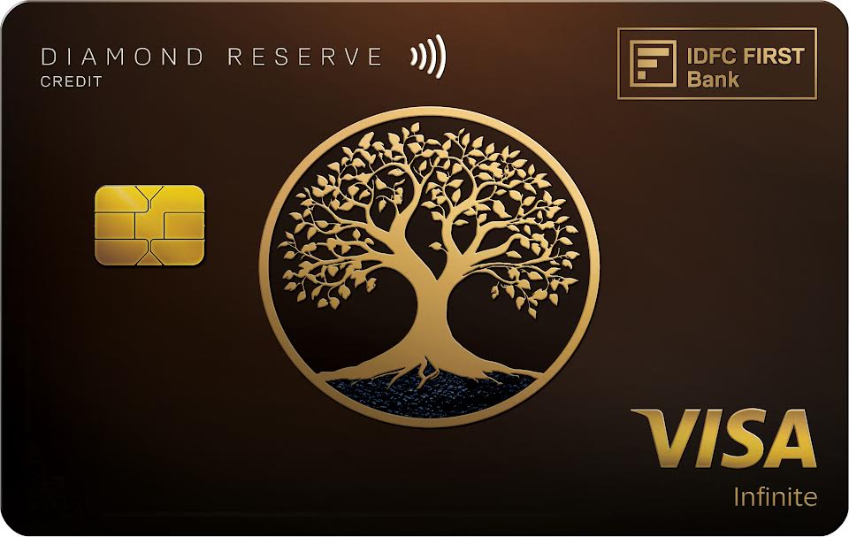 IDFC फर्स्ट बैंक का ज़ीरो-फॉरेक्स डायमंड रिज़र्व क्रेडिट कार्ड लॉन्च