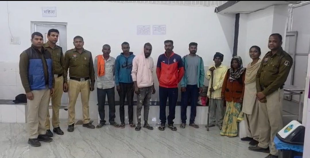 जांजगीर-चांपा: लंबे समय से फरार 7 वारंटियों को नैला चौकी पुलिस ने किया गिरफ्तार, न्यायालय में पेश