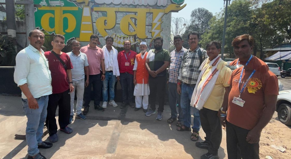 राष्ट्रीय वितरक महामंच के प्रतिनिधियों का कोरबा में भव्य स्वागत